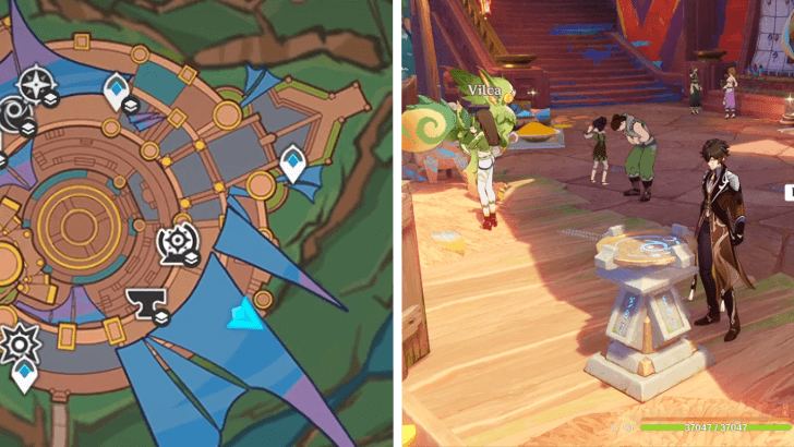 Genshin How to Unlock The Case of the Crafting Bench - Interact with the Strange Crafting Bench