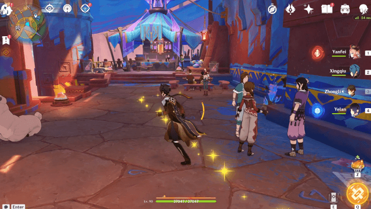 Genshin Impact The Case of the Crafting Bench Walkthrough - Return to the Stadium of the Sacred Flame