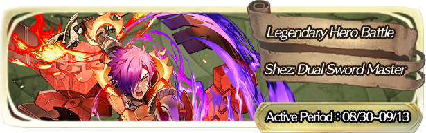 Legendary Shez (M) Hero Battle Fire Emblem Heroes FEH