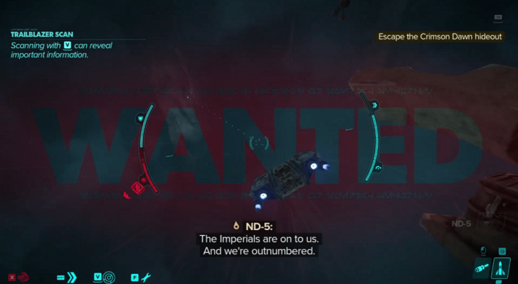Star Wars Outlaws - Escape Crimson Dawn Hideout