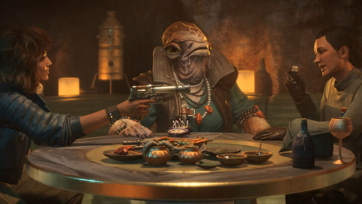 Star Wars Outlaws Refuse to Bribe Officer