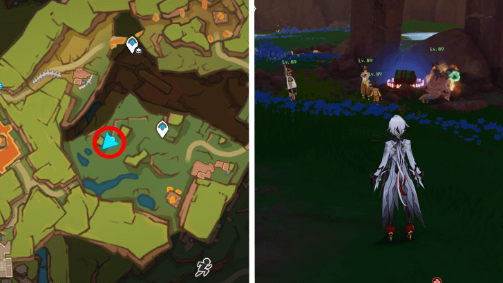 Inside the Cave in Sulfurous Veins