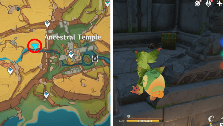 Behind a Wall West of the Ancestral Temple