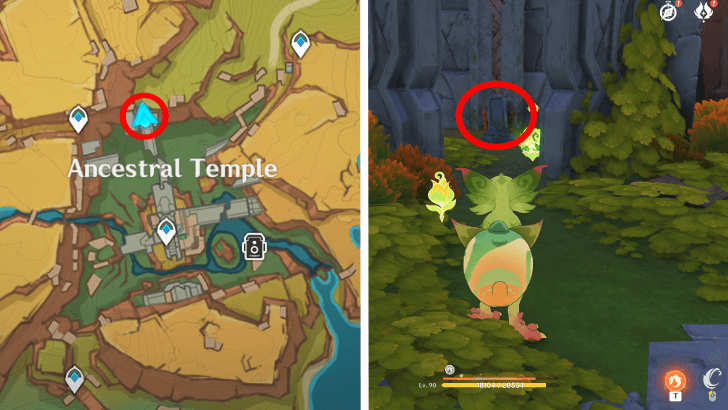 North of the Ancestral Temple