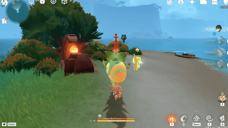 Genshin Impact Turn into a Yumkasaurs