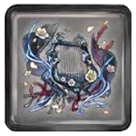 Harp of Fading Bubbles