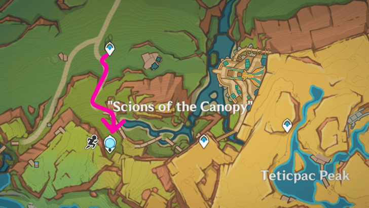 Genshin - How to Unlock the Coatepec Mountain Statue of the Seven