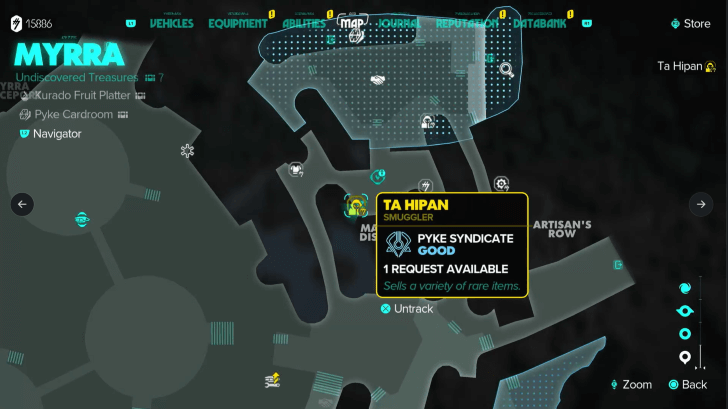 Star Wars Outlaws - Ta Hipan Map Location