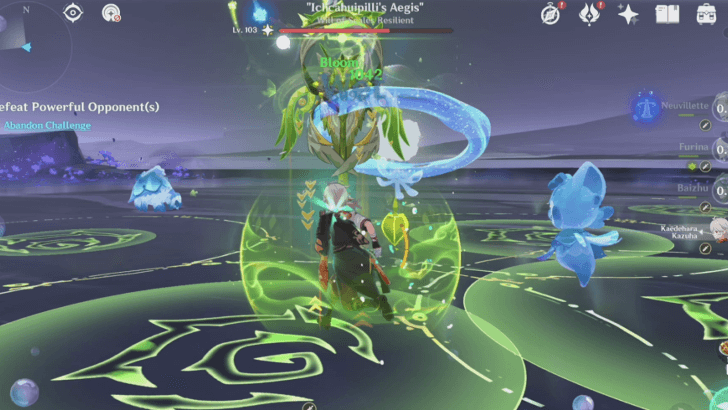 Genshin Impact - Avoid AoE Dendro Attacks