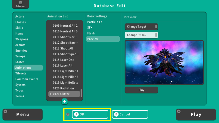 RPG MAKER WITH Set Animation