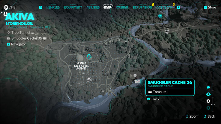 Star Wars Outlaws Smuggler Cache 36 Map