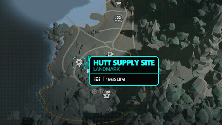 Star Wars Outlaws - Hutt Paint Job Map Location