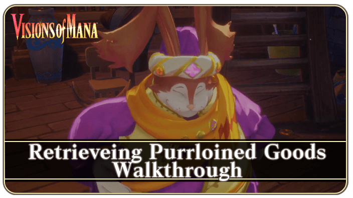 Retrieving Purrloined Goods Banner