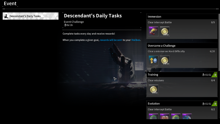 The First Descendant - Complete Daily Challenge Missions to Obtain Rewards