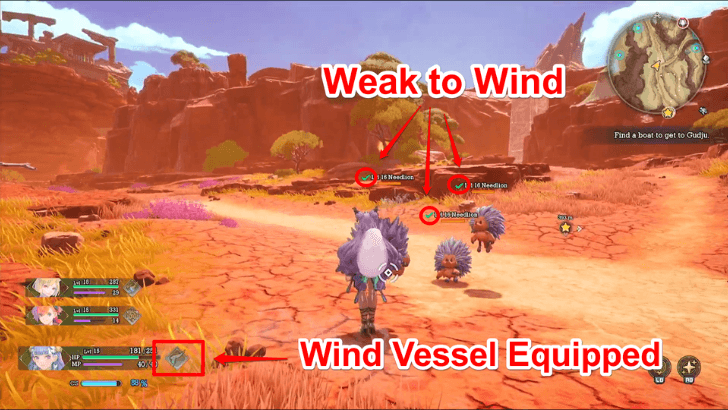 Look for a Check Mark Next to the Enemy