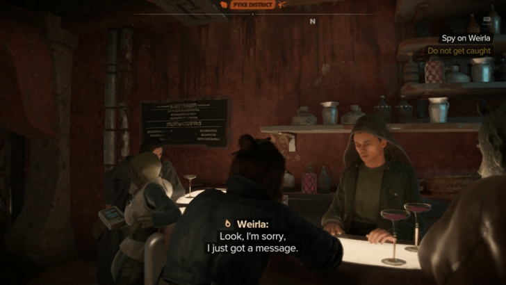 Star Wars Outlaws Spy on Weirla