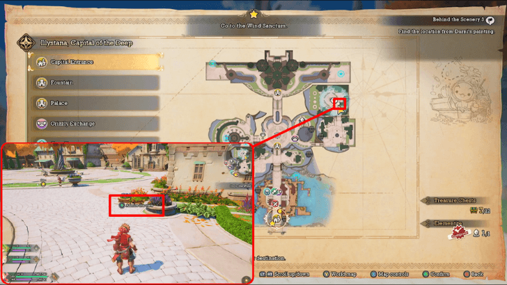 Behind the Scenery 3 Location