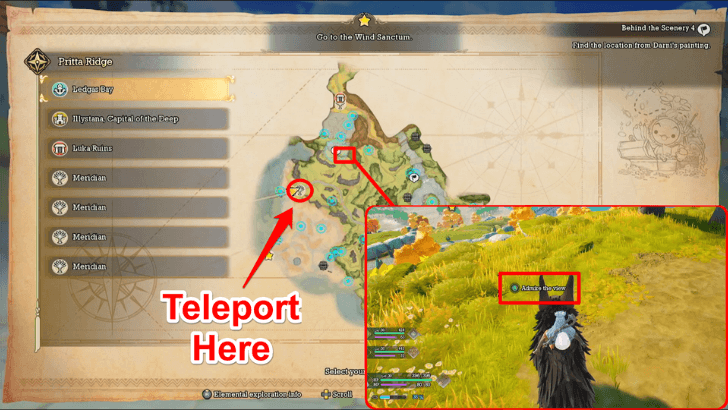 Behind the Scenery 4 Location