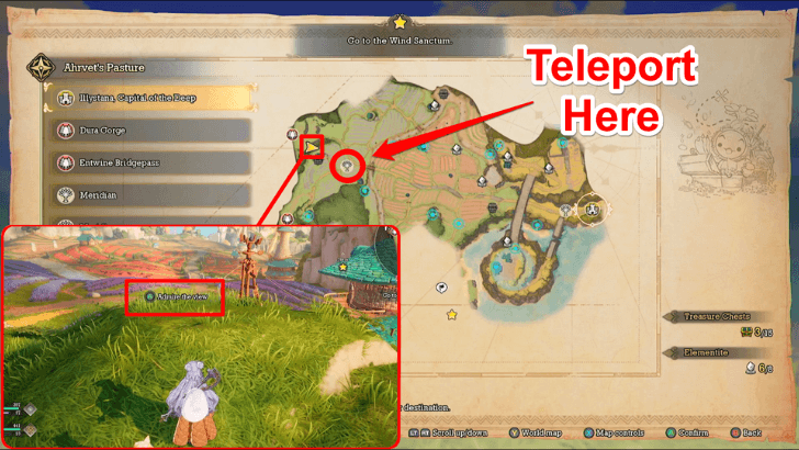 Behind the Scenery 5 Location