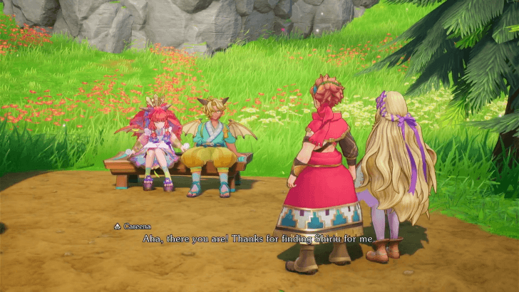 Visions of Mana - Careena, Shiriu, Val, and Hinna