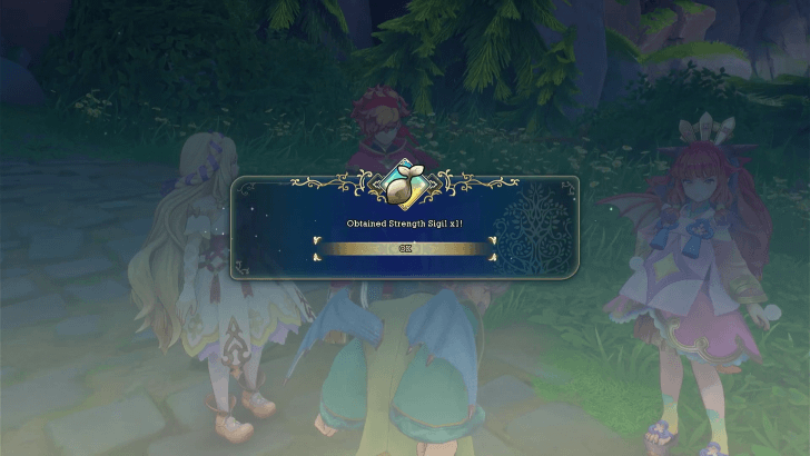 Visions of Mana - Strength Sigil