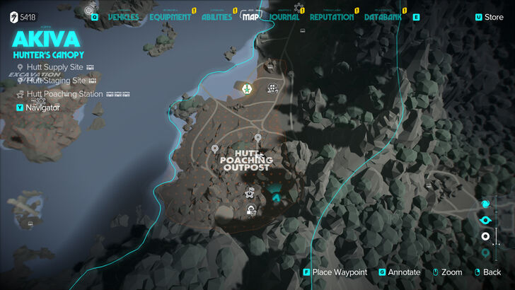 Star Wars Outlaws - Republic Paint Job Map Location