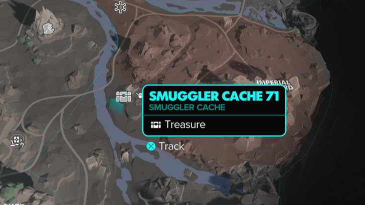 Star Wars Outlaws Smuggler Cache 71 Map