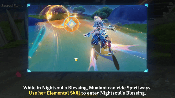 Genshin Impact - How to Use Spiritways - Mualani can Ride on Spiritways
