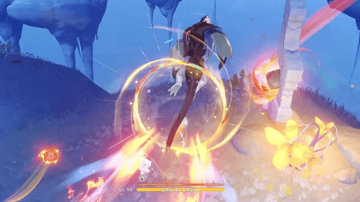 Genshin Impact - How to Use Spiritways - Flowlight Leaps