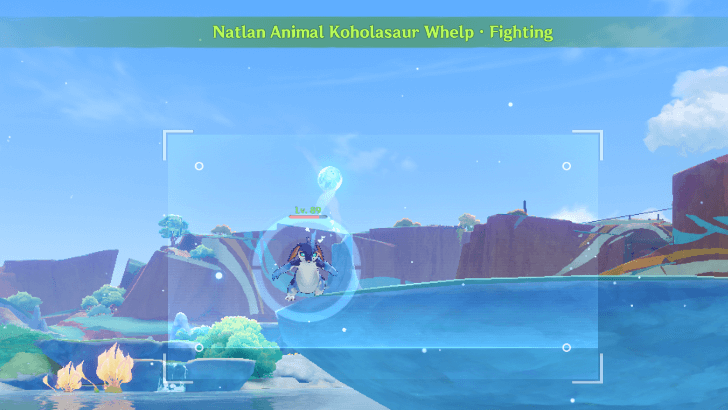 Genshin - Koholasaur Whelp - Fighting