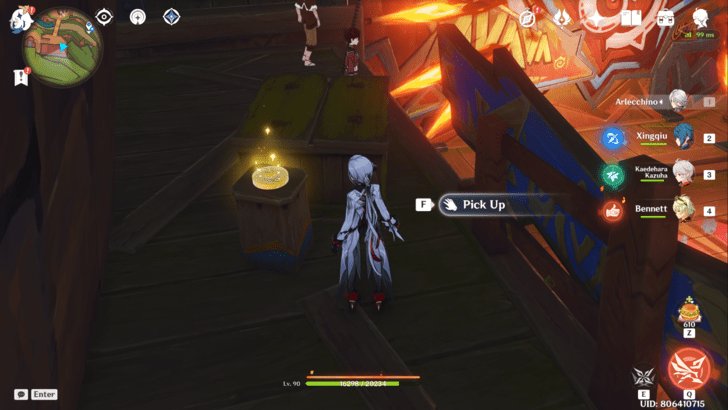 Genshin - Radiant Spincrystal 131 Location