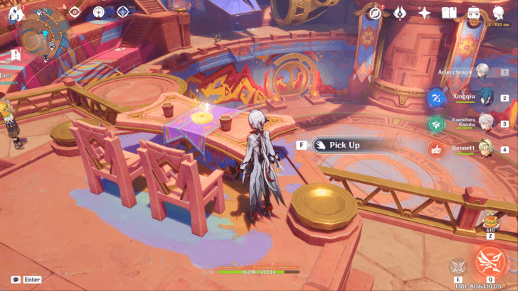 Genshin - Radiant Spincrystal 134 Location