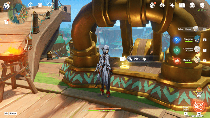 Genshin - Radiant Spincrystal 138 Location