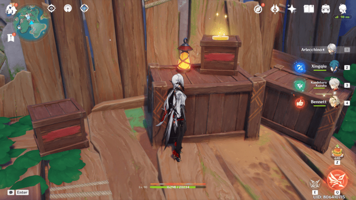 Genshin - Radiant Spincrystal 135 Location