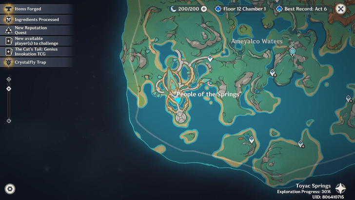 Genshin - Radiant Spincrystal 140 In-Game