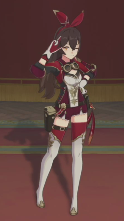 Genshin Impact - Amber Thespian Trick