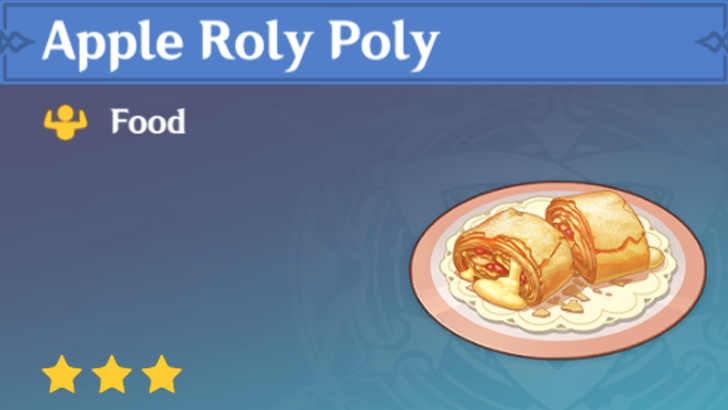 Genshin Impact - How to Get Apple Roly Poly and Effects