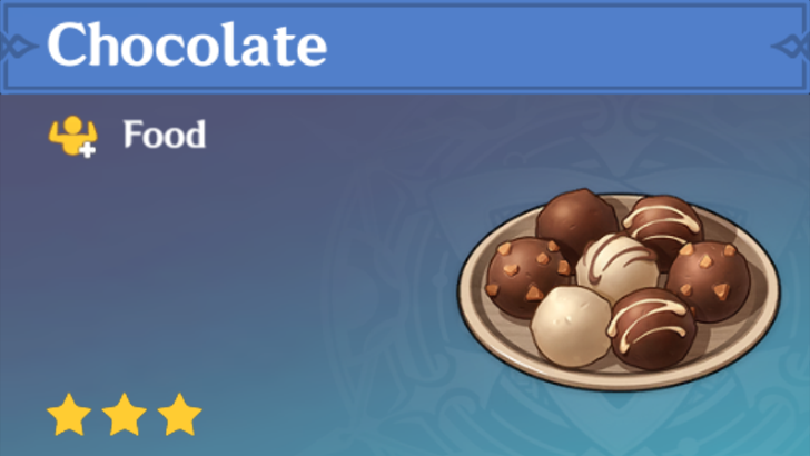 Genshin Impact - How to Get Chocolate and Effects