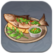 Genshin Impact - Grilled Fish in Mint Sauce Image