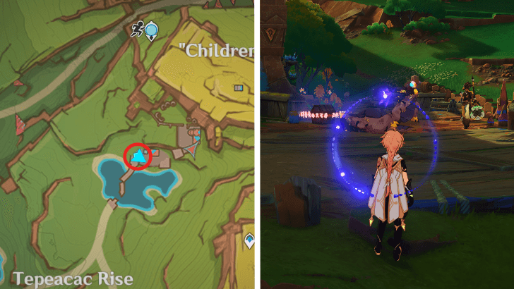 Genshin - Chocolate Location