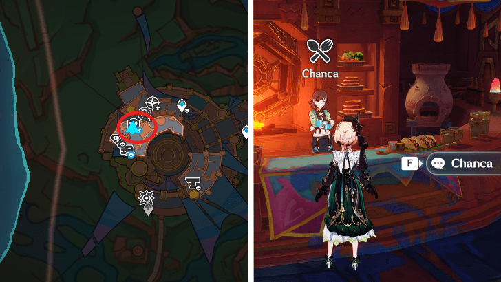 Genshin - Chanca Location