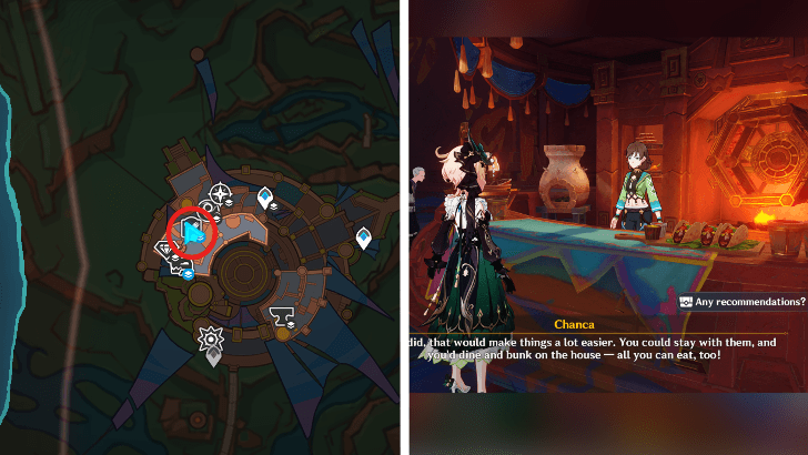 Genshin - Tatacos Location