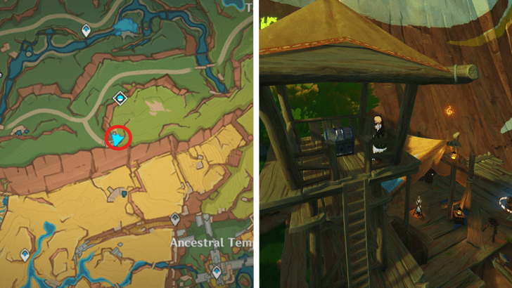 Genshin - Fried Shrimp Beanballs Location