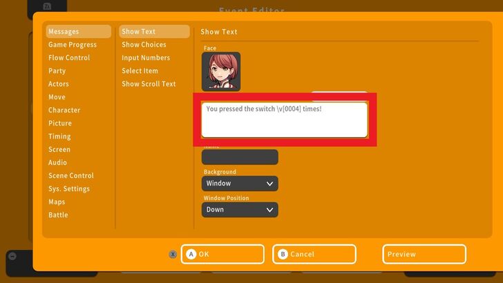 show text office clerk