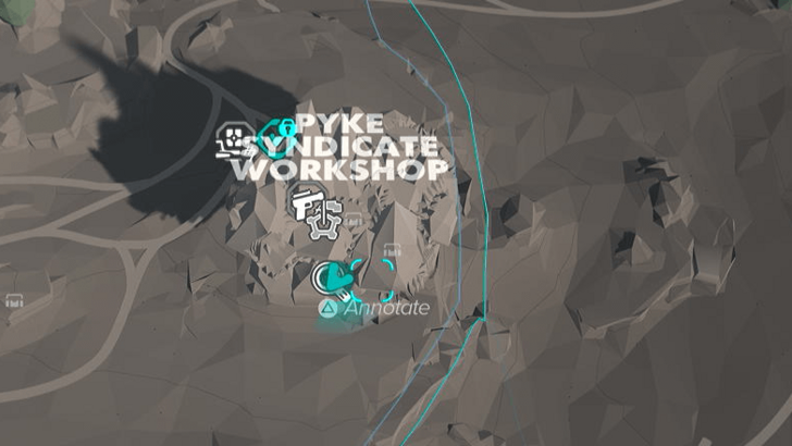 Star Wars Outlaws - Pyke Helmet Trophy Map Location