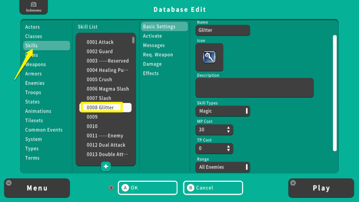 RPG MAKER WITH Glitter