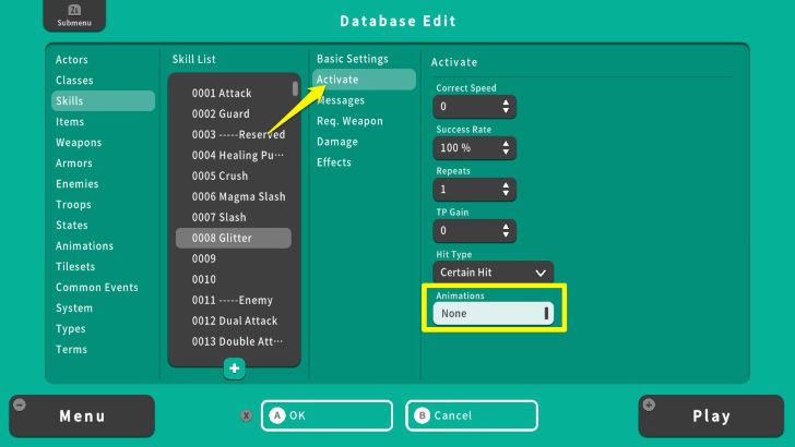 RPG MAKER WITH Animations