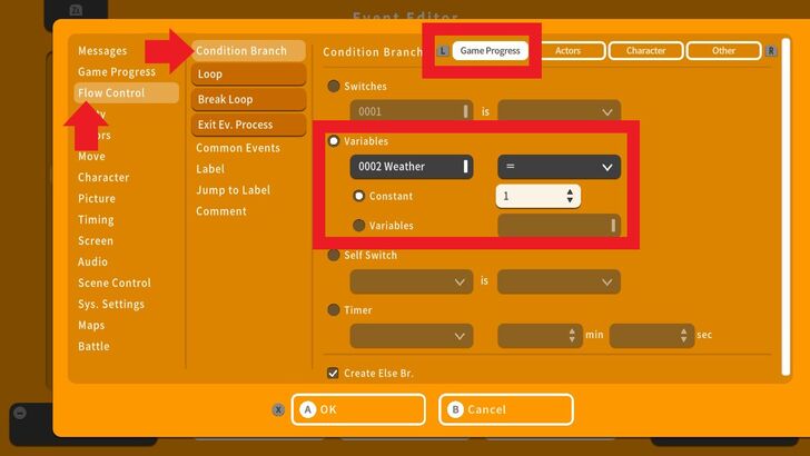 condition branch weather