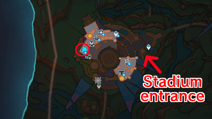 Natlan souvenir shop location