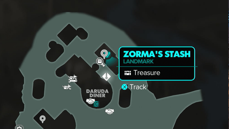 Star Wars Outlaws Zorma’s Stash Map Location